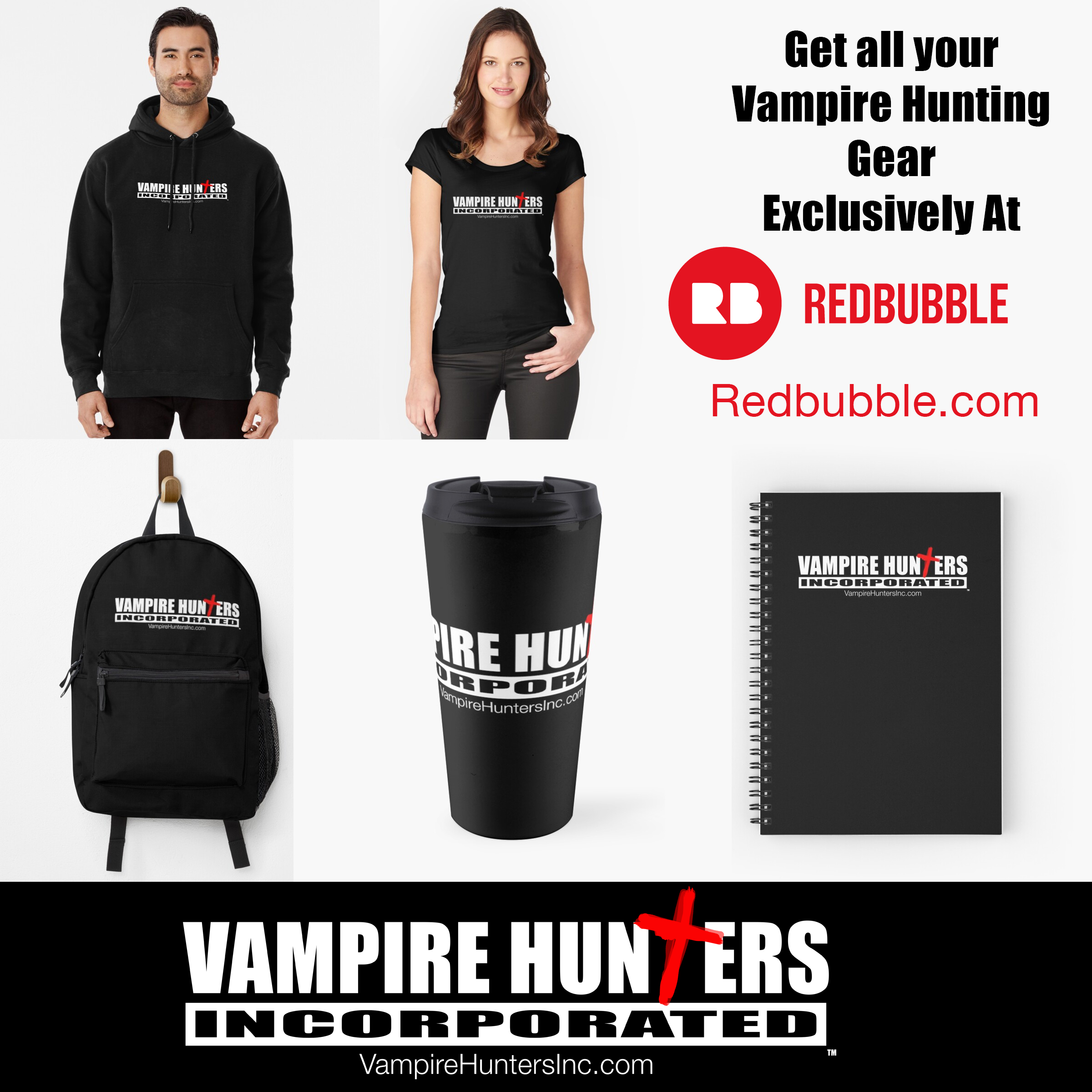 Vampire Hunters Incorporated On Redbubble